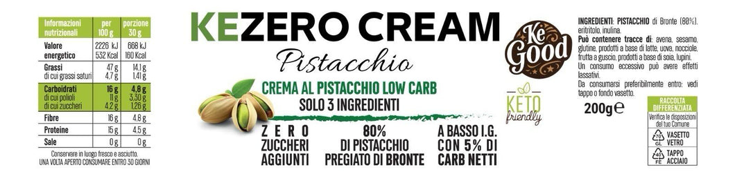 KE ZERO CREAM PISTACCHIO