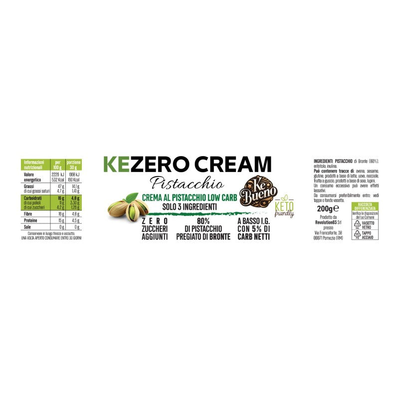 KE ZERO CREAM PISTACCHIO