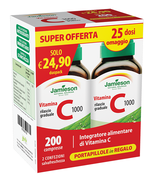 VITAMINA C1000 TIMED RELEASE DUO PACK