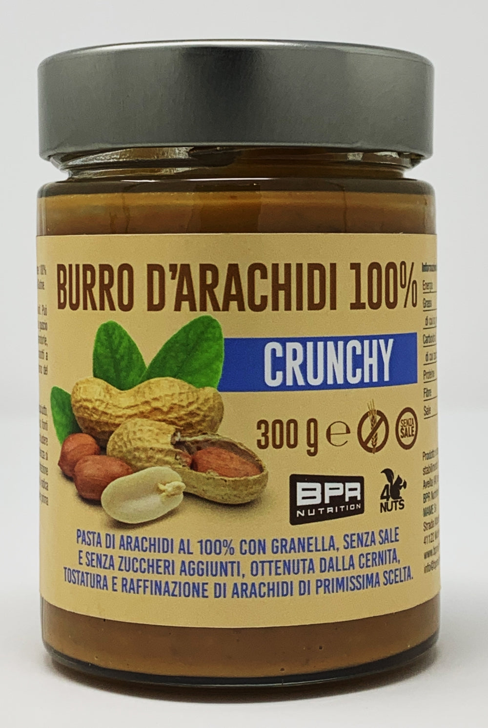 BURRO D'ARACHIDI CRUNCHY